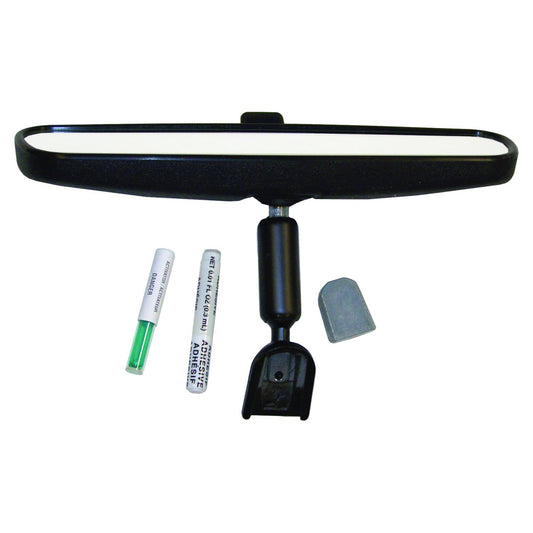 9.75 Inch Rearview Mirror Kit for Misc. 1955-2006 Jeep TJ, YJ, CJ, XJ, SJ Models Crown Automotive