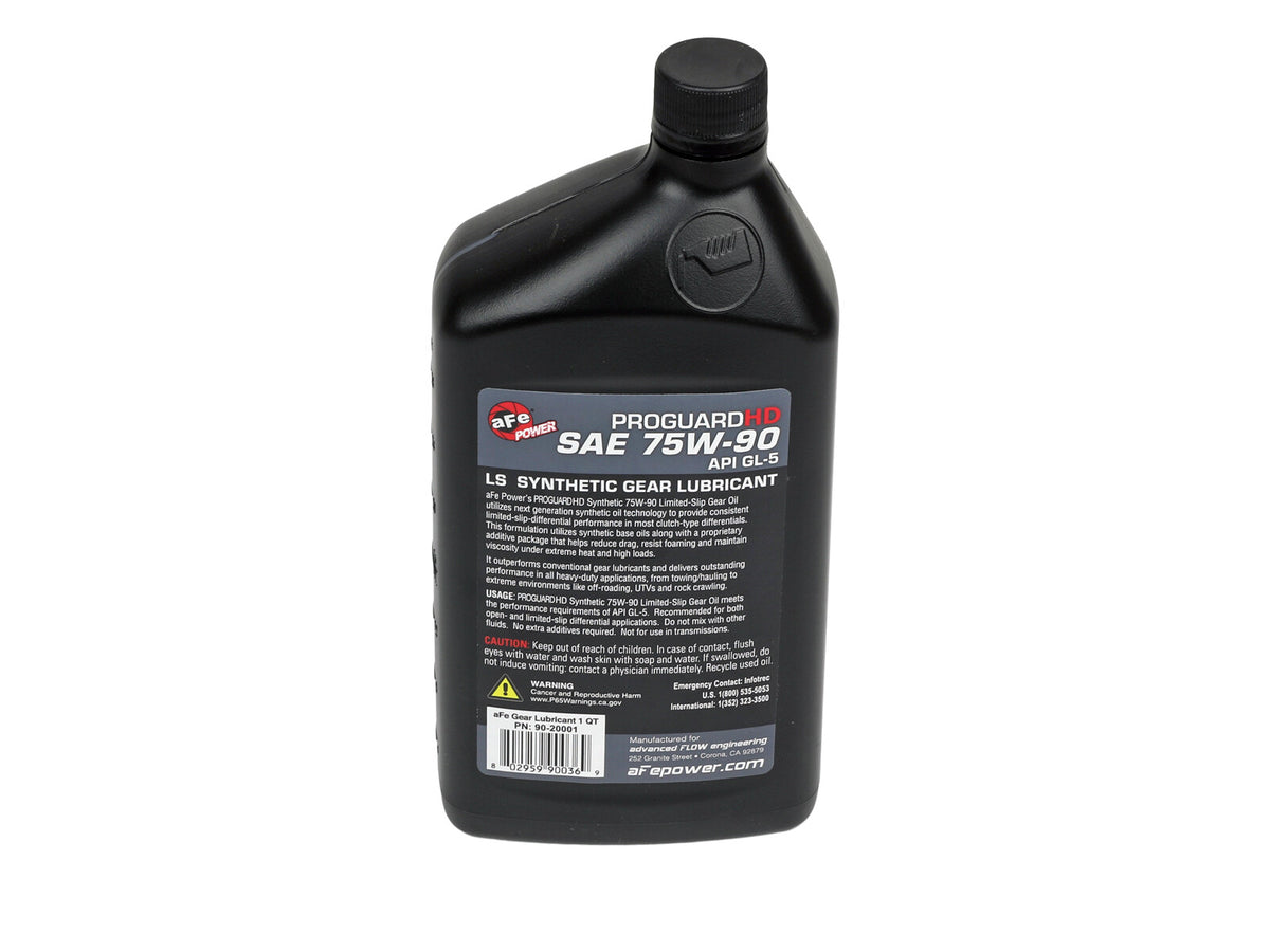 Chemicals Pro Guard D2 Synthetic Gear Oil 75W-90, 1 Qt. aFe Power-1