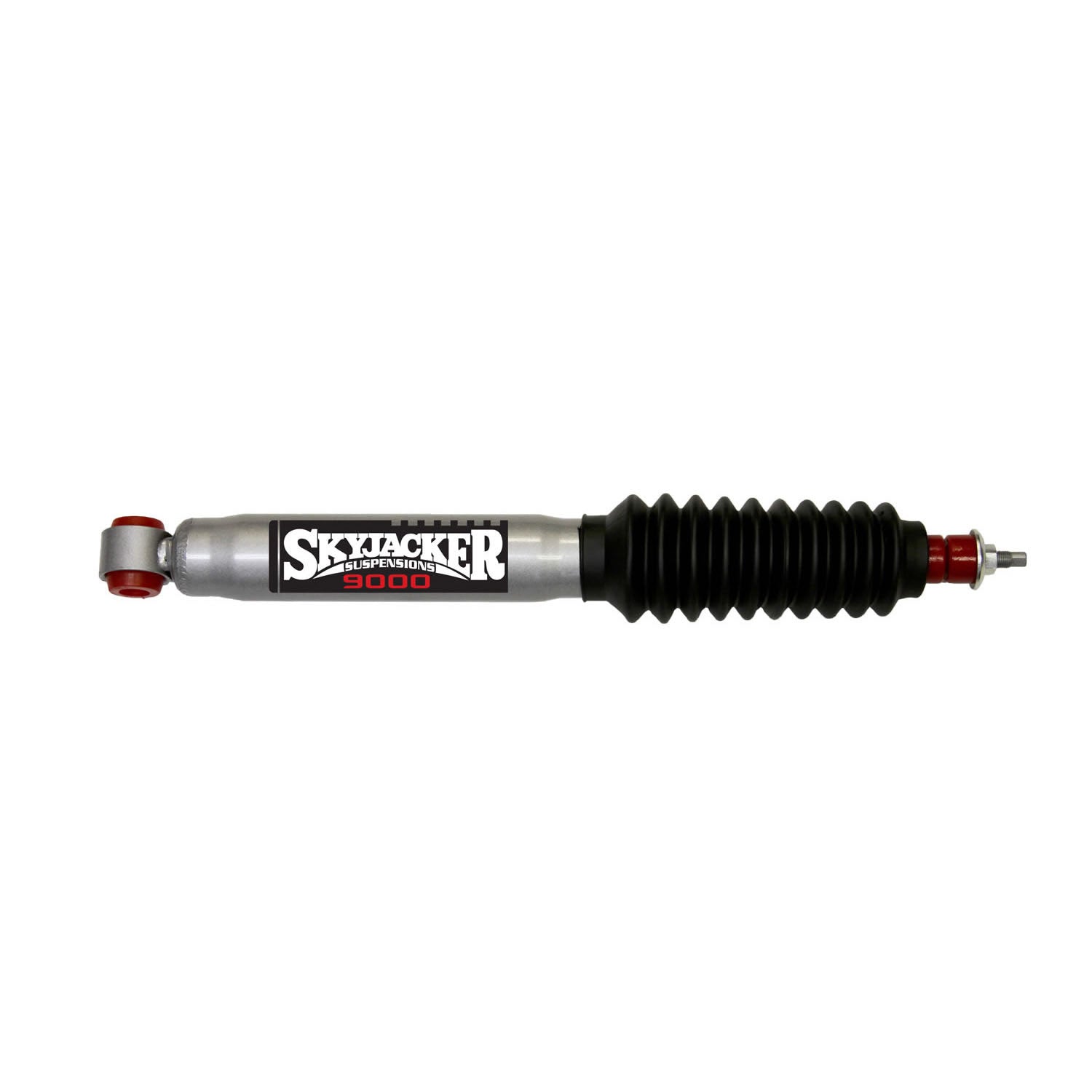 Steering Stabilizer HD OEM Replacement Kit Silver w/Black Boot 76-83 Jeep CJ5 76-86 Jeep CJ7 81-85 Jeep Scrambler Skyjacker