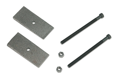 2 Degree Axle Shims 2-3 Inch Wide With 3/8 Inch Center Pins Pair Tuff Country-1