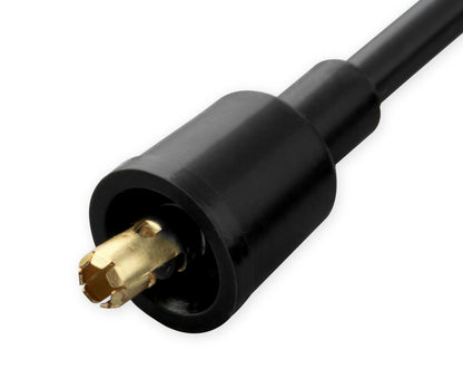 Spark Plug Wire Set Universal 90 Deg Black Ceramic Boots 9001Ck, Spark Plug Wires, Pro Fit Ceramic, Spiral Core, 8Mm, Black, Set ACCEL-2