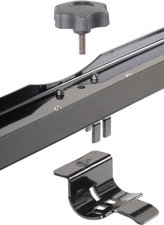 Windshield Channel for 2007-2018 Jeep Wrangler JK and JK Unlimited, Black Rampage