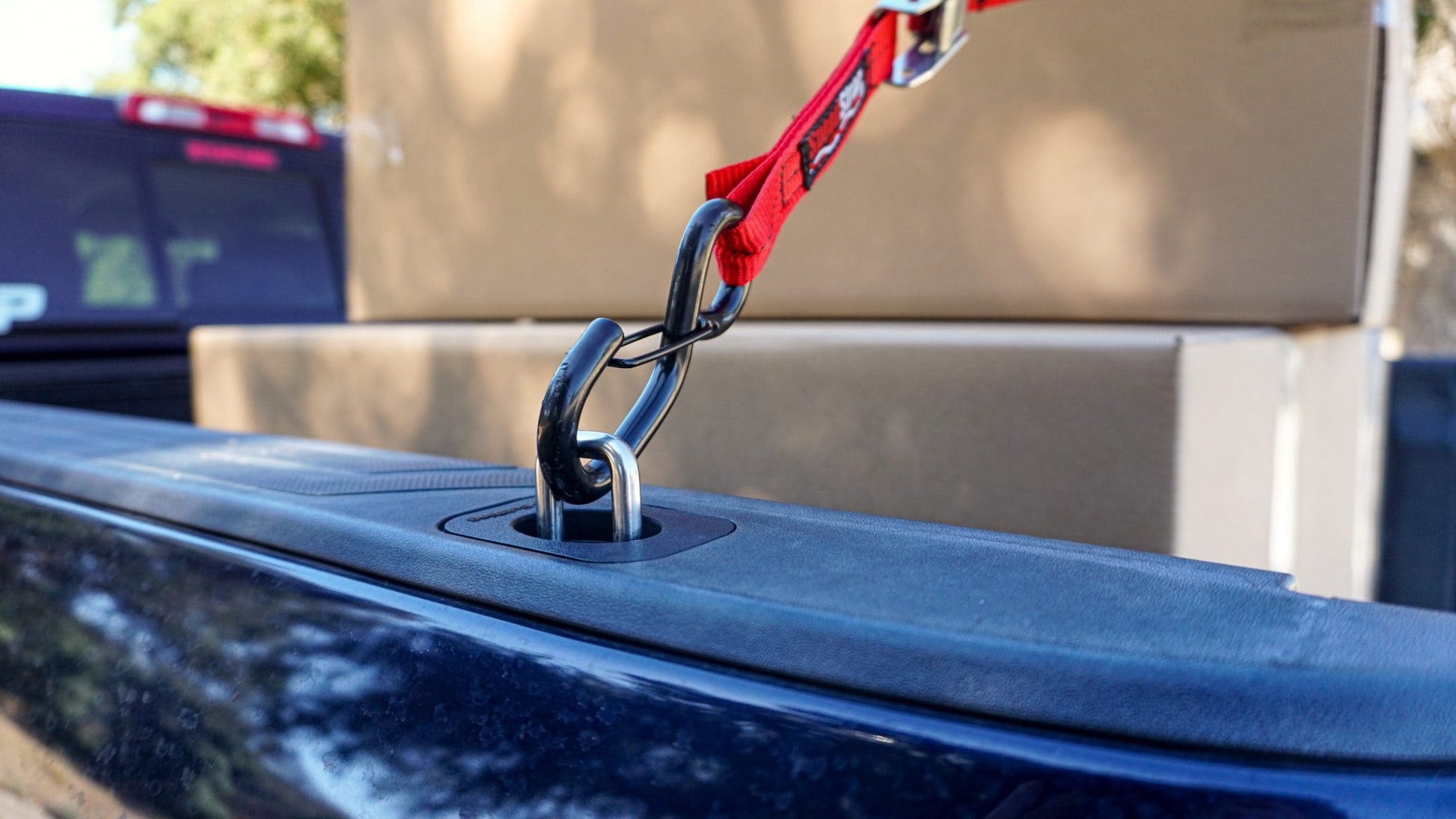 Flush Fit Retractable Tie-Down Anchors '14 -19 Toyota Tundra Regular Cab Extended Cab Bullring SpeedStrap-5