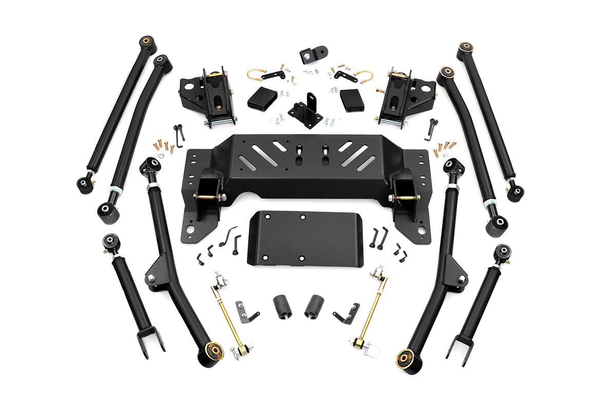 Rough Country 4 Inch Jeep Long Arm Upgrade Kit 93-98 Grand Cherokee ZJ Rough Country