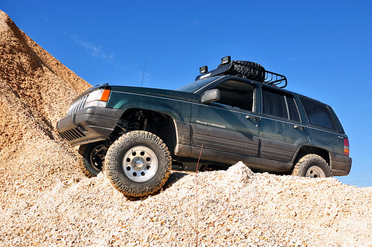 Long Arm Upgrade Kit 4 Inch Lift Jeep Grand Cherokee ZJ 4WD (1993-1998) Rough Country-1