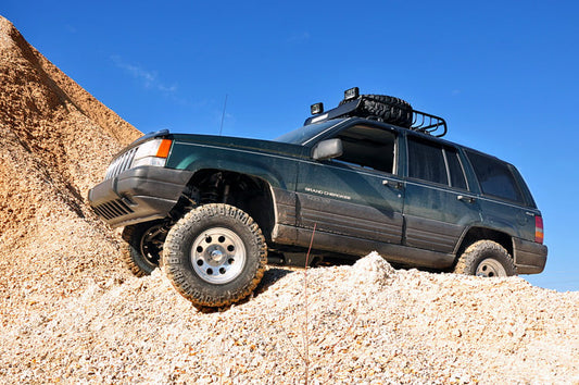 Long Arm Upgrade Kit 4 Inch Lift Jeep Grand Cherokee ZJ 4WD (1993-1998) Rough Country-1