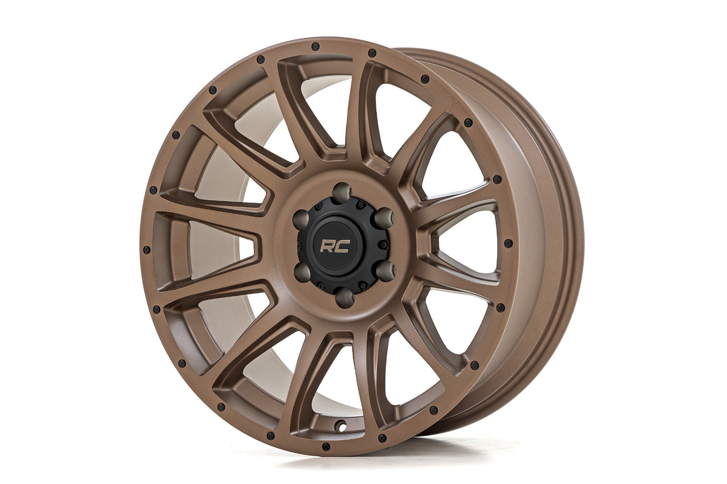 90 Series Wheel One-Piece Bronze 20x9 Rough Country-6