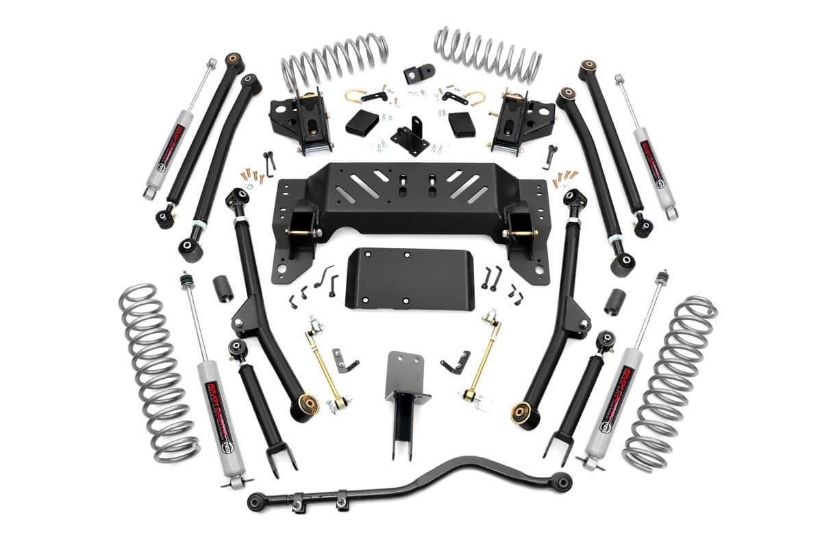 Rough Country 4 Inch Jeep Long Arm Suspension Lift Kit 93-98 Grand Cherokee ZJ Rough Country