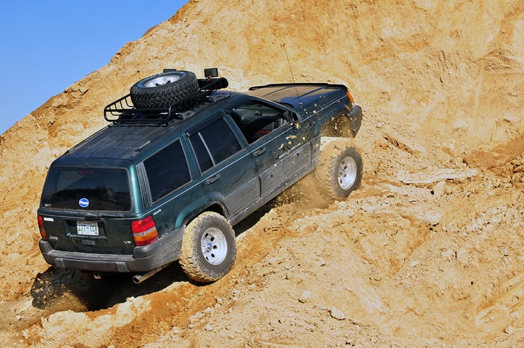 4 Inch Lift Kit Long Arm Jeep Grand Cherokee ZJ 4WD (1993-1998) Rough Country-2