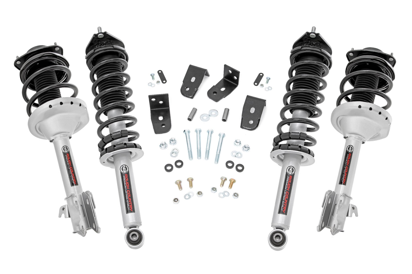 Rough Country 2 Inch Lift Kit Loaded Strut 14-18 Subaru Forester 4WD Rough Country