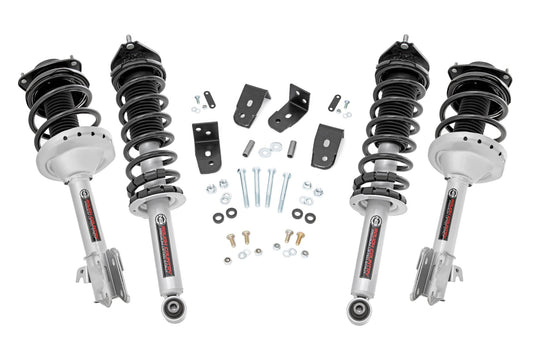 Rough Country 2 Inch Lift Kit Loaded Strut 14-18 Subaru Forester 4WD Rough Country