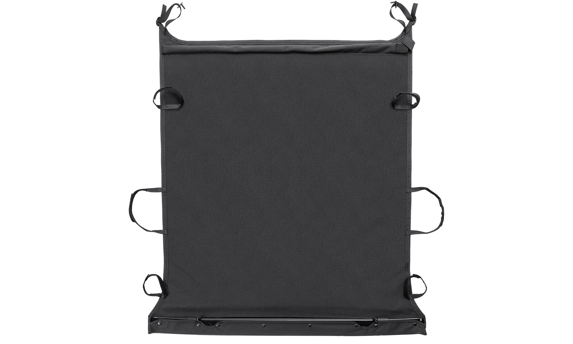 California Extended OE Style Brief Soft Top for 2020-2021 Jeep Gladiator, Black Diamond, Includes Windshield Channel Rampage