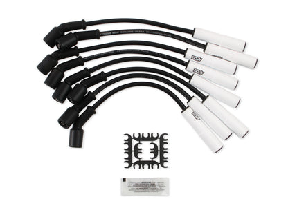Spark Plug Wire Set Extreme 9000 Ceramic Boot Custom Fit Extreme Heat Ceramic Boot Wire Sets 12 Direct Fit For 2014+ Gen 5 Lt1/Lt4 Based Engines Corvette/Camaro/Truck/Suv ACCEL