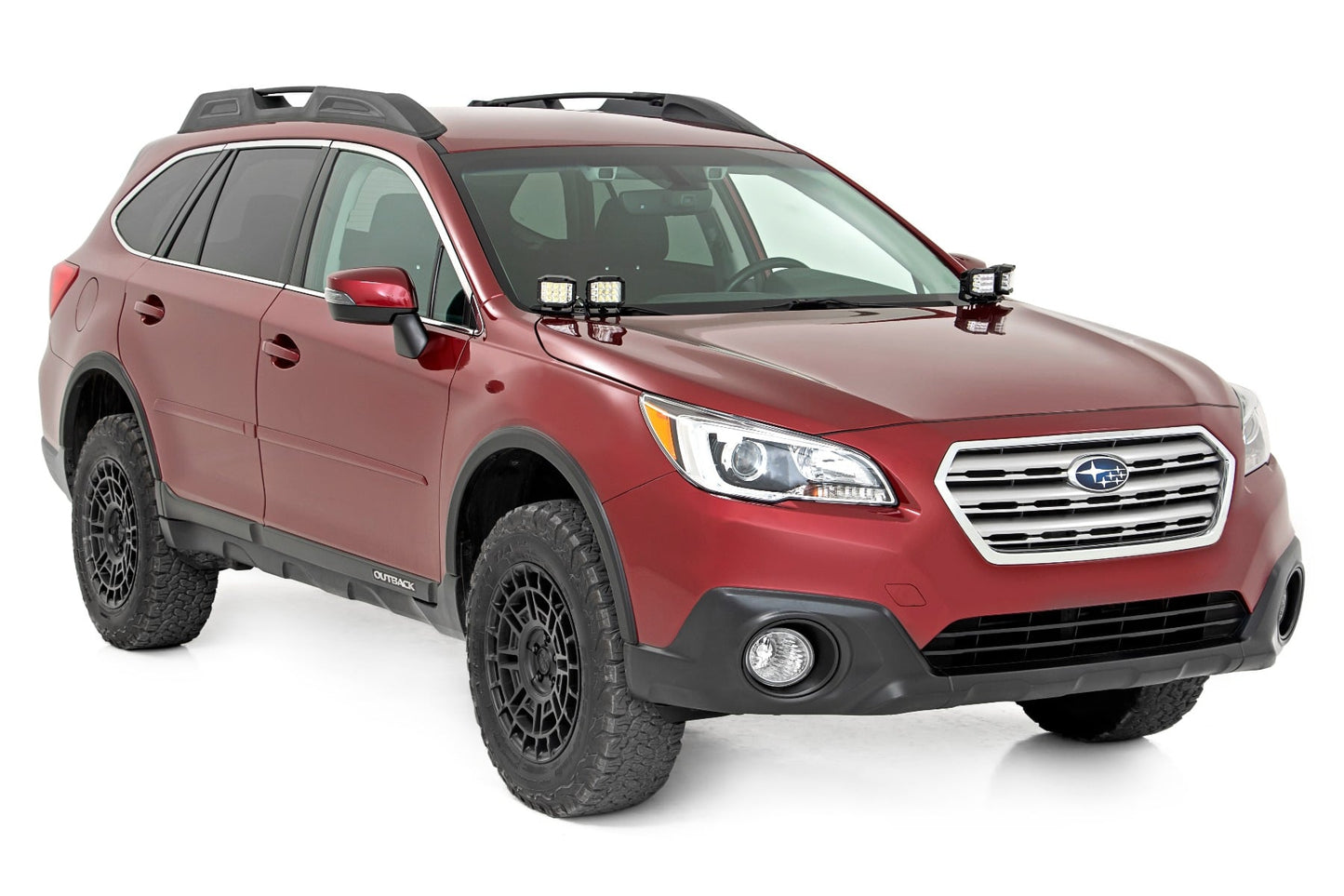 2 Inch Lift Kit N3 Front Struts Subaru Outback 4WD (2015-2019) Rough Country-1
