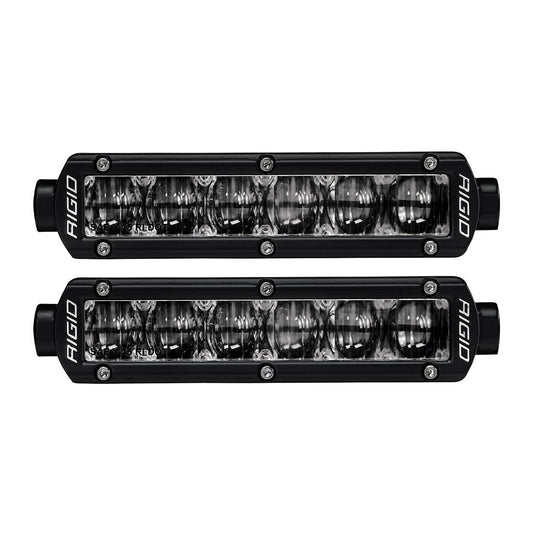 SAE 6 Inch Fog Light Pair SR-Series Pro Rigid Industries
