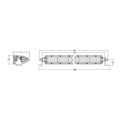 SR-Series SAE 6 Inch with Amber PRO Lens Pair Rigid Industries-2