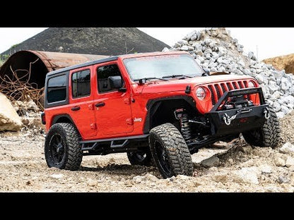 Jeep Contoured Drop Steps 18-20 Wrangler JL Rough Country-5