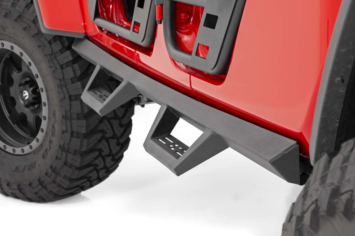 Rough Country Jeep Contoured Drop Steps 20-UP Gladiator JT Rough Country