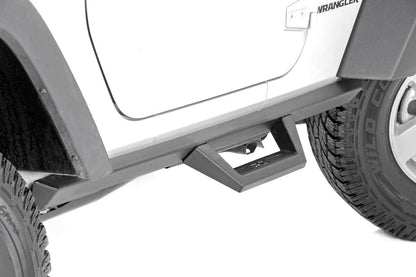 Jeep Contoured Drop Steps 07-18 Wrangler JK Rough Country-4