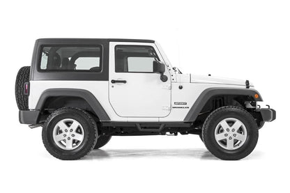 Jeep Contoured Drop Steps 07-18 Wrangler JK Rough Country-6