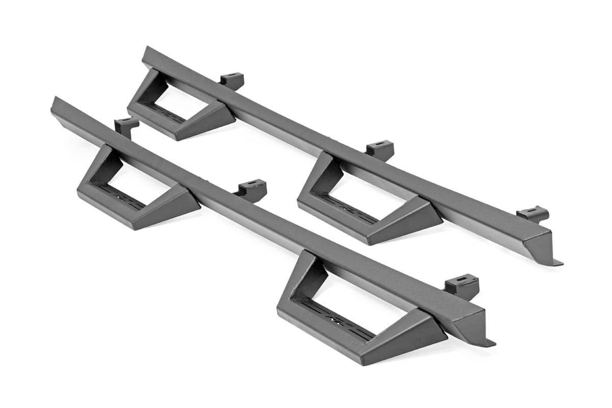 Jeep Contoured Drop Steps 07-18 Wrangler JK Rough Country-2