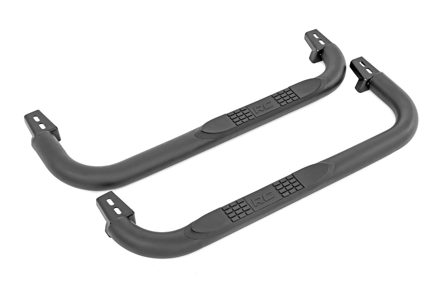 Rough Country Nerf Bar 3.0 Inch 97-06 Jeep Wrangler TJ/87-95 Wrangler YJ Rough Country