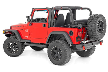 Nerf Bar 3 inch tube Jeep Wrangler TJ (97-06)/Wrangler YJ (87-95) Rough Country-3
