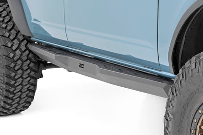 Rock Sliders Heavy Duty 4-Door Ford Bronco 4WD 21-UP Rough Country-3