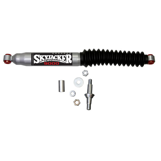 Steering Stabilizer HD OEM Replacement Kit 00-10 Chevy/GMC Silver w/Black Boot Skyjacker
