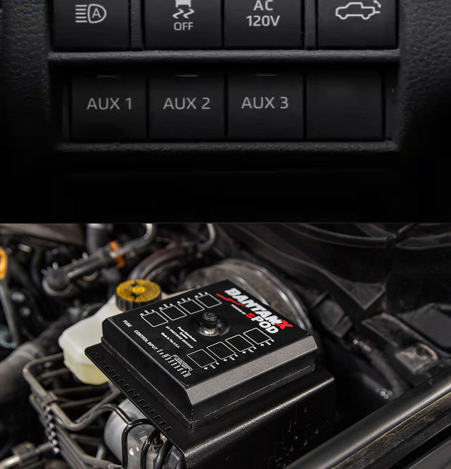 BantamX Upfitter Power Management Vehicle Kit 2024-On Toyota Tacoma sPOD