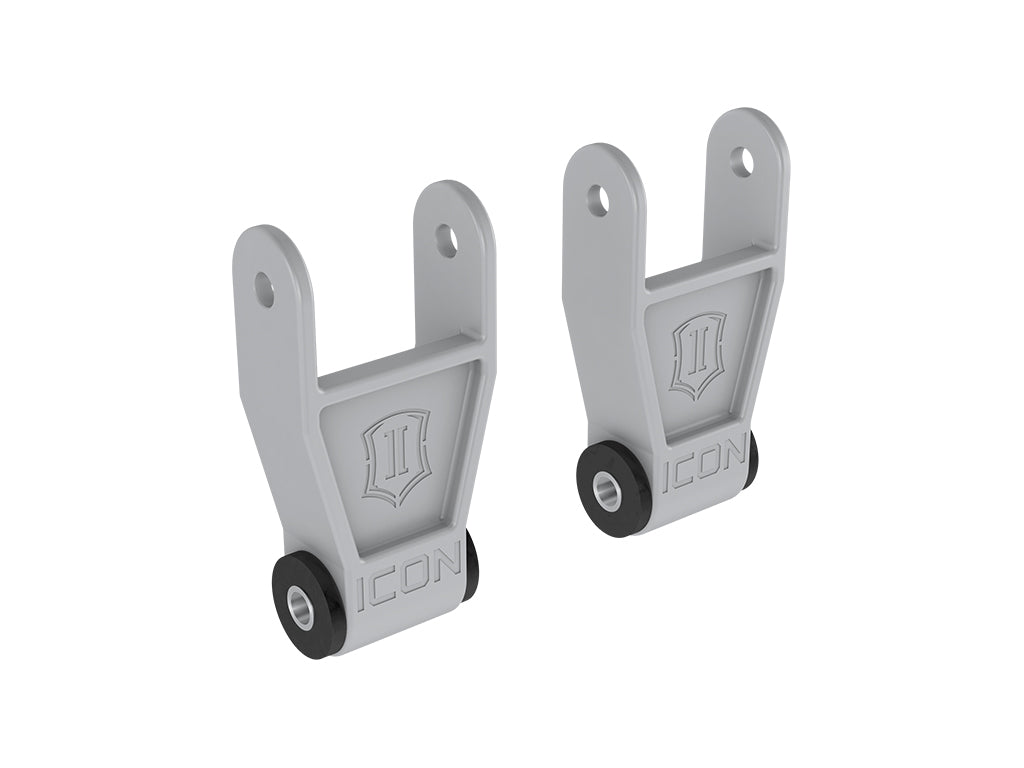 2010-2025 Ford F-150 1 Inch Lowering Shackle Kit ICON Vehicle Dynamics-1