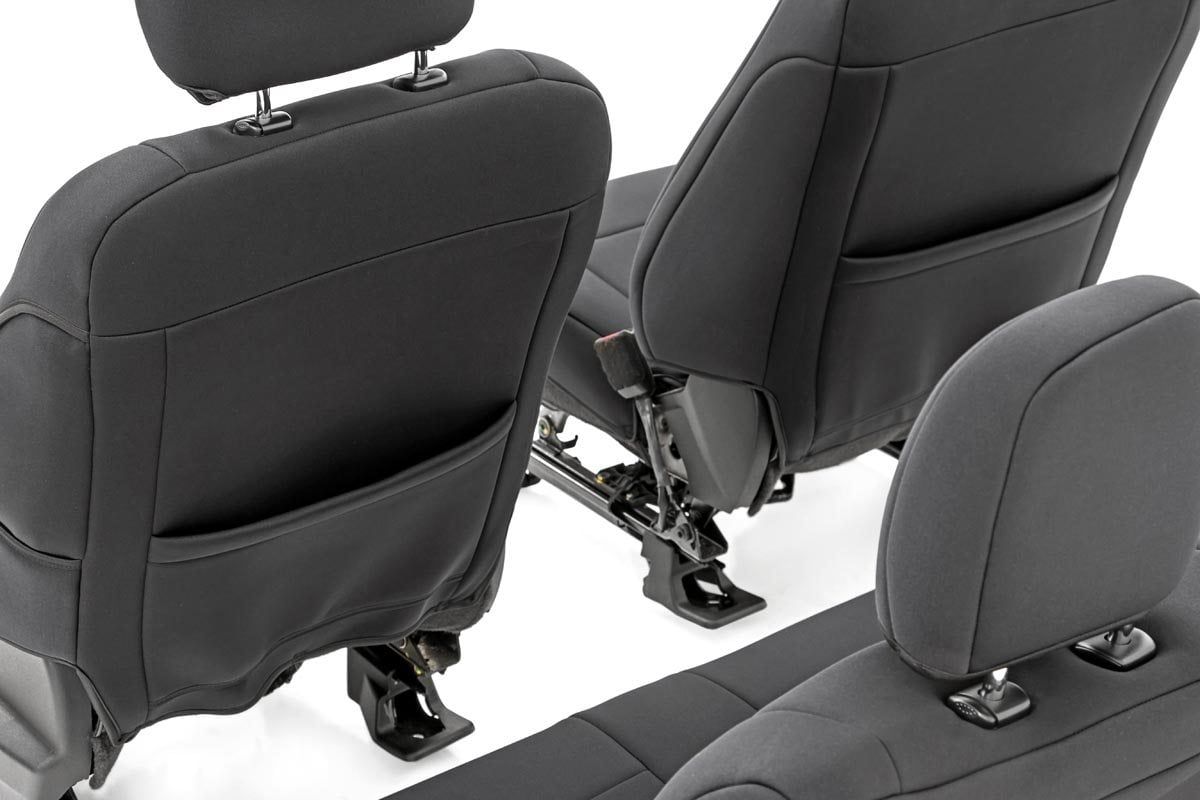 Seat Covers Rear Bench Seat Ford F-150/Lightning/F-250/F-350 (2015-2025) Rough Country-2