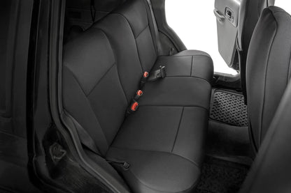 Seat Covers Non Detach Headrest FR and Rear Jeep Cherokee XJ (84-96) Rough Country-1