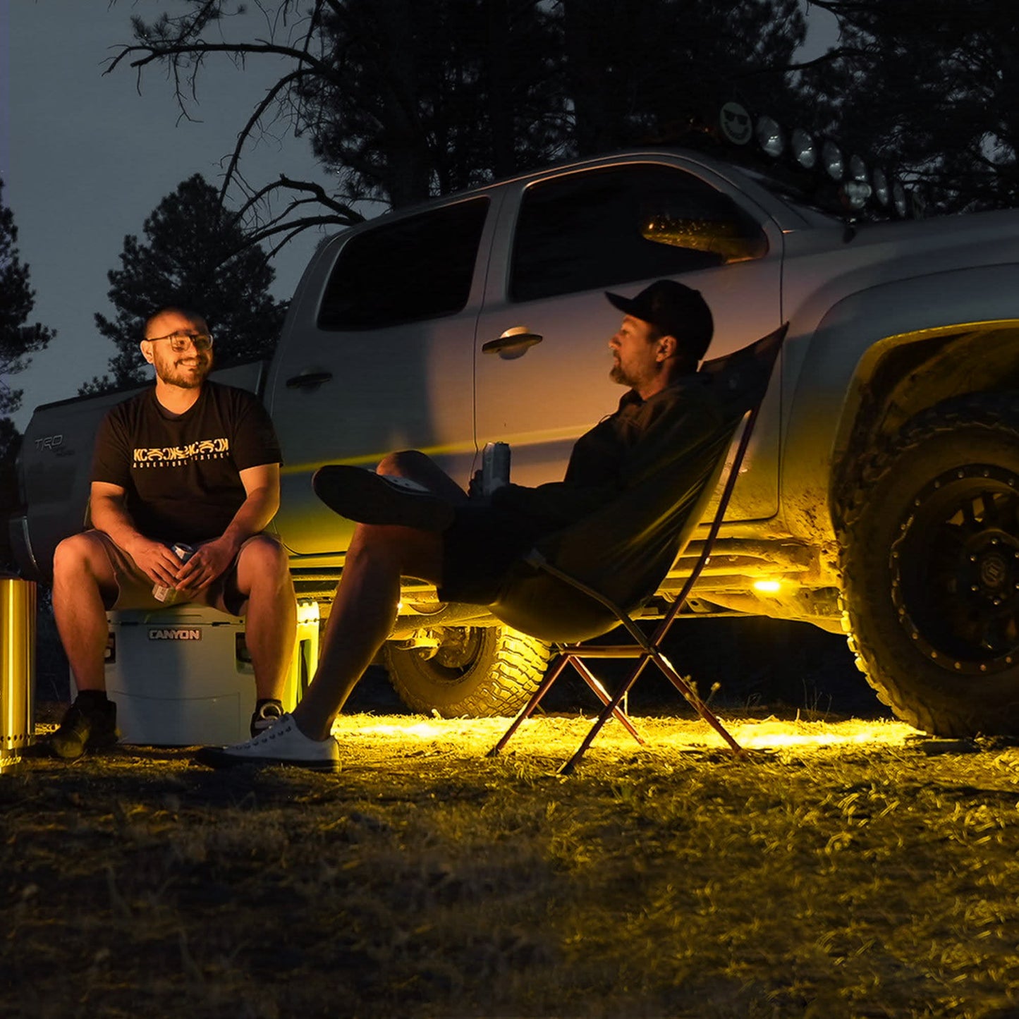Cyclone V2 LED 6 Light Rock Kit KC Hilites-2
