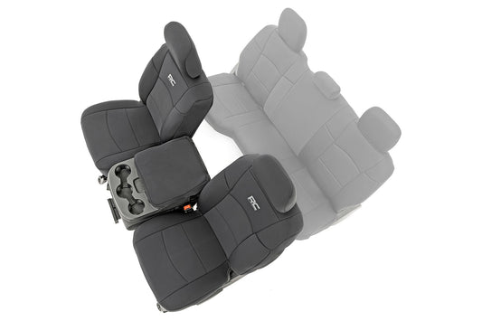 Rough Country Seat Covers Bucket Seats Front Row Ram 2500 2WD/4WD (19-23) Rough Country