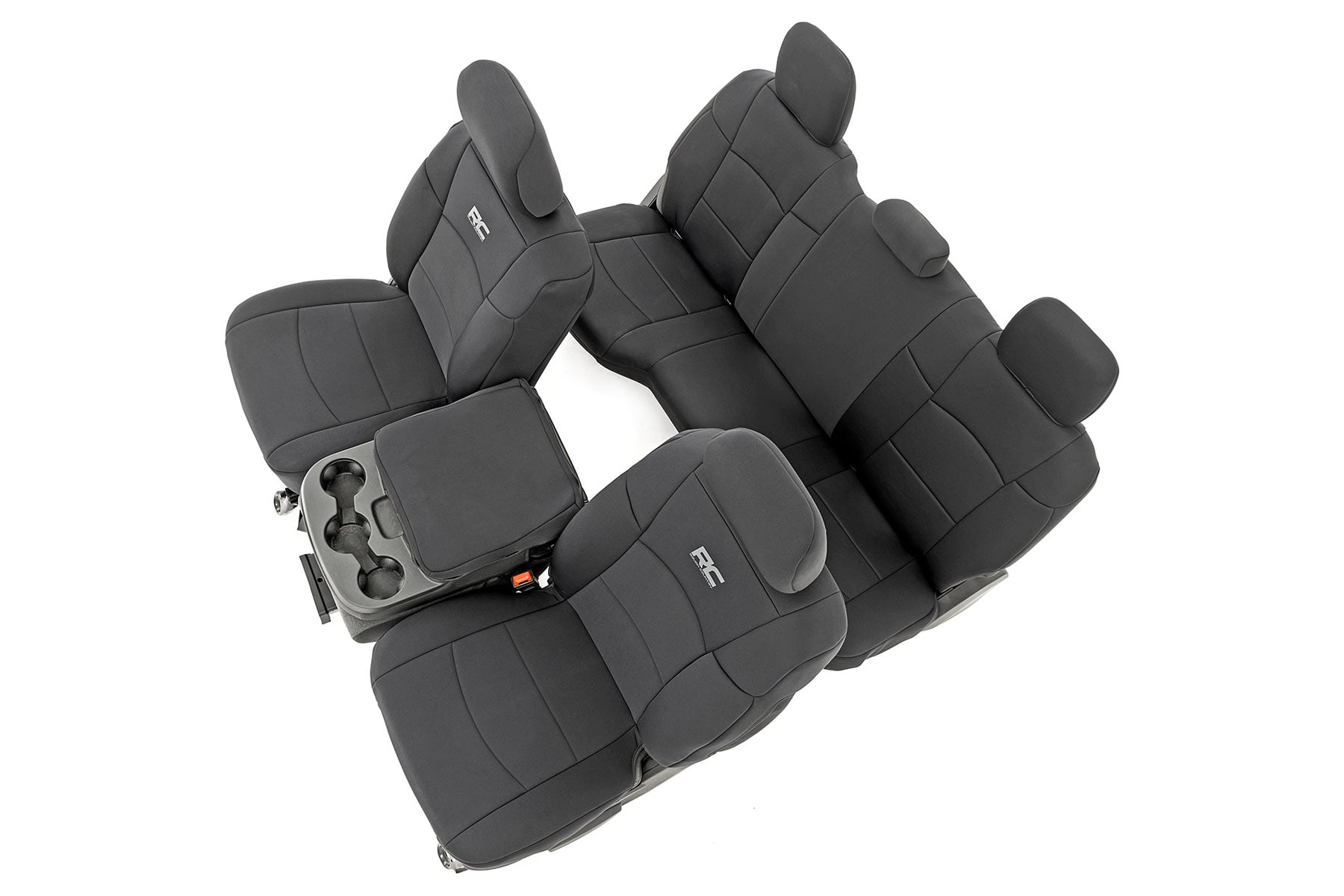 Seat Covers Bucket Seats FR & RR Ram 2500 2WD/4WD (2019-2026) Rough Country