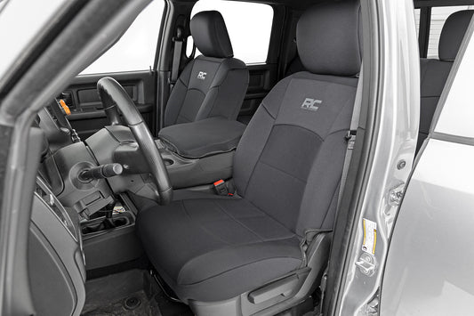 Seat Covers FR & RR 60/40 Rear Seat Ram 2500 2WD/4WD (2019-2026) Rough Country-1