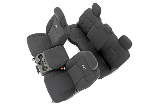 Seat Covers FR & RR 60/40 Rear Seat Ram 2500 2WD/4WD (2019-2026) Rough Country