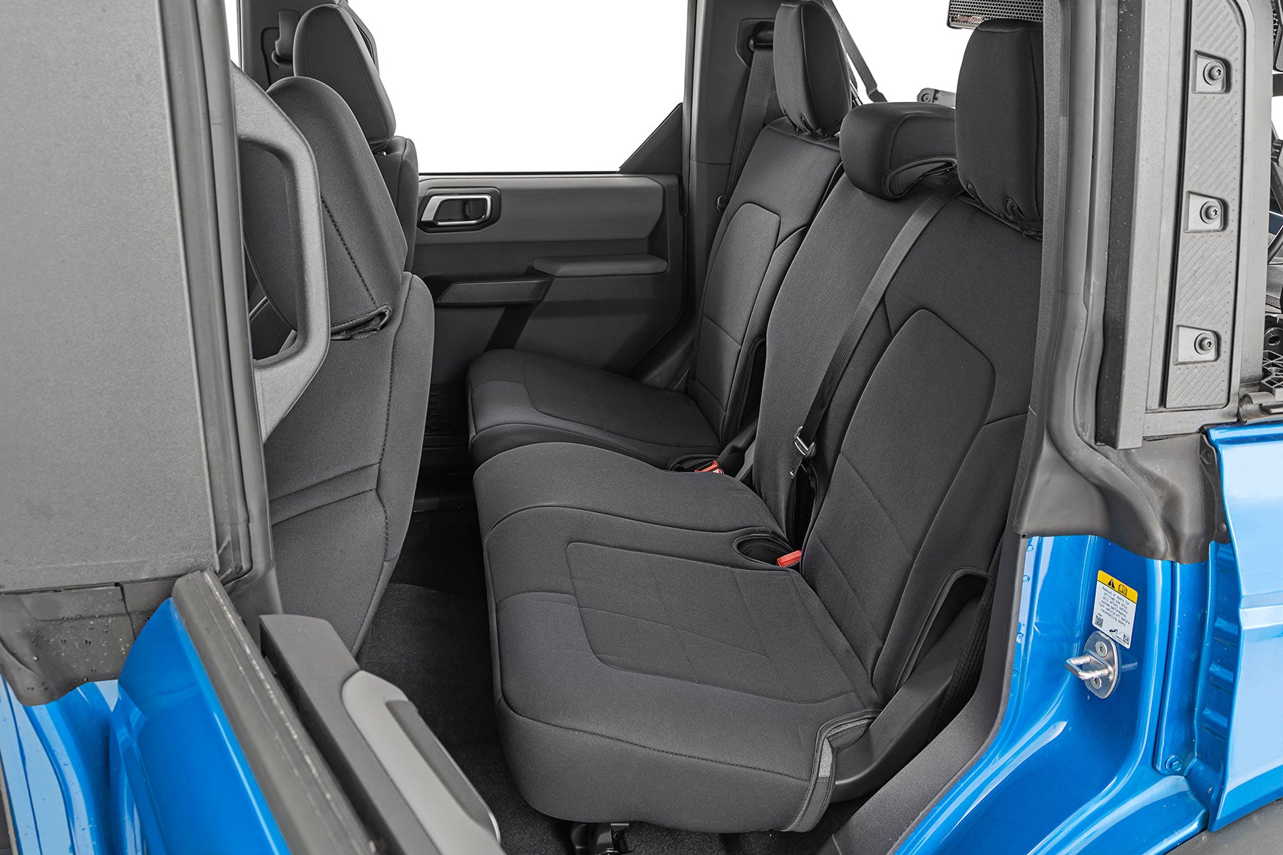 Seat Covers Bucket Seats FR & RR Ford Bronco 4WD (2021-2025) Rough Country-2