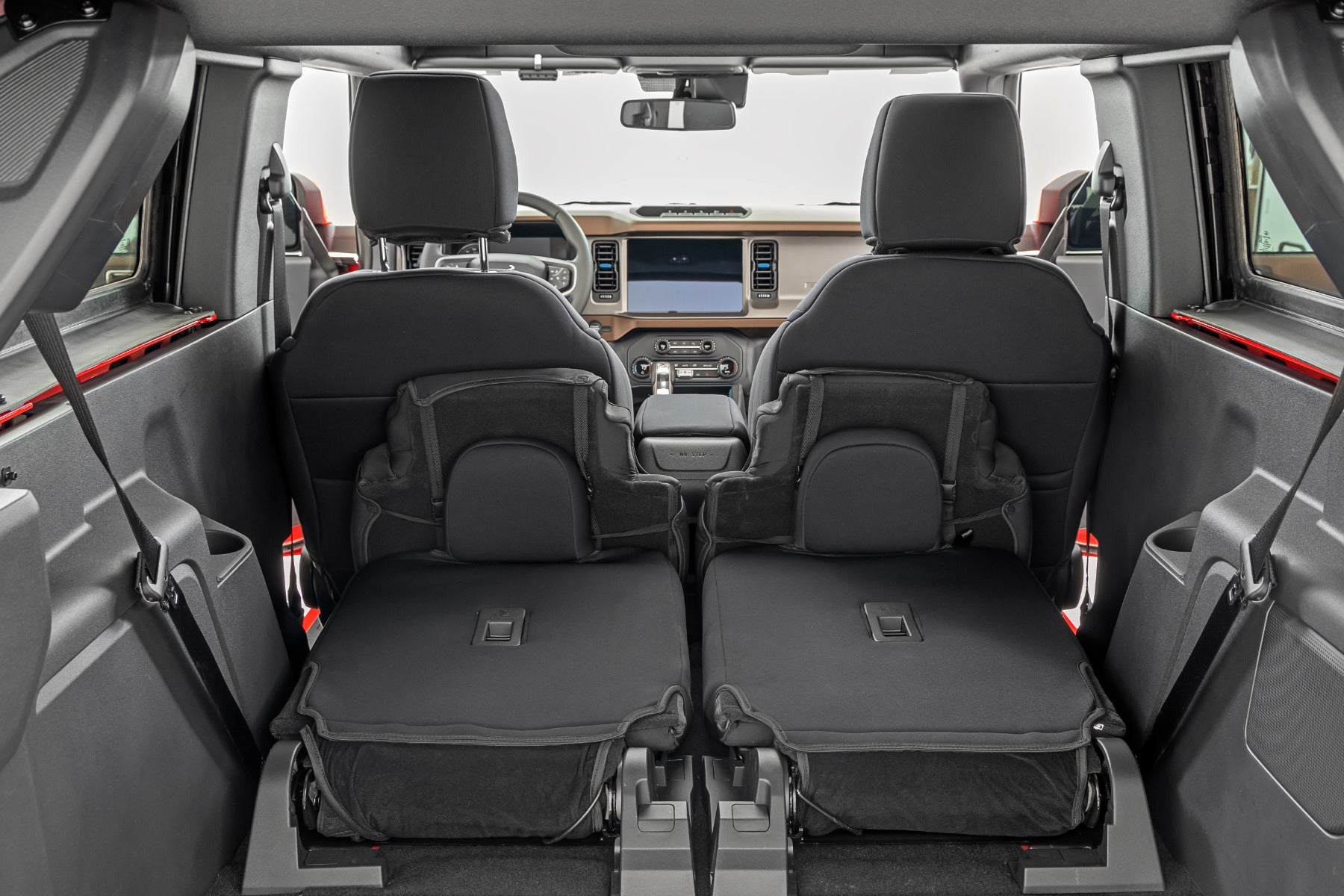 Rough Country Seat Covers Bucket Seats Front Row and Rear Row Ford Bronco 2 Door (21-23) Rough Country