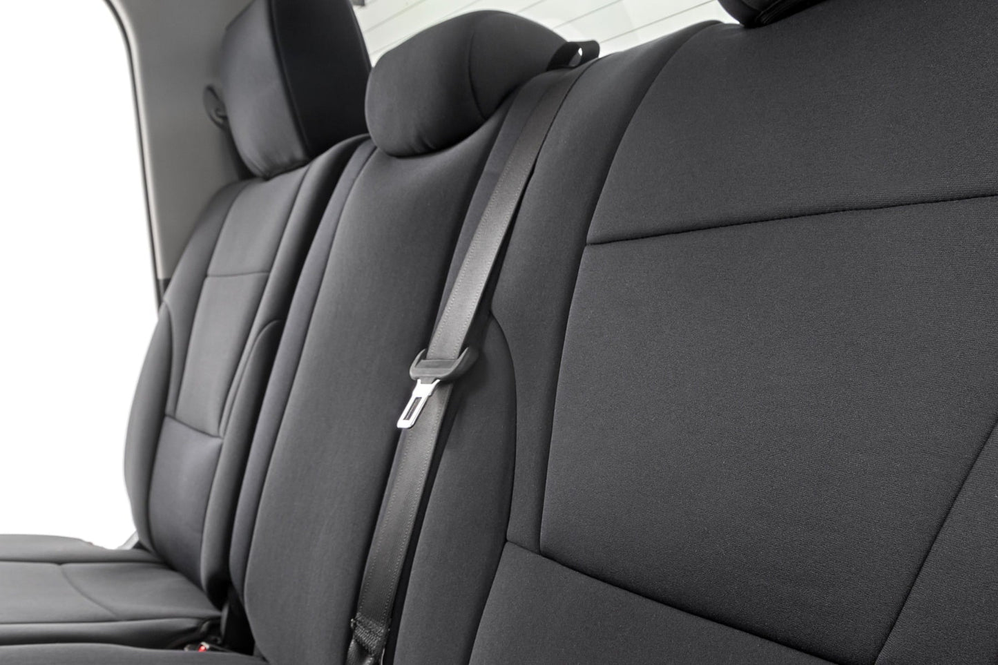 Seat Covers No Rear Cup Holder Toyota Tundra 2WD/4WD (2022-2026) Rough Country-2