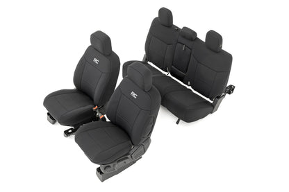 Seat Covers FR Bucket and RR Bench Ford Ranger 2WD/4WD (2019-2026) Rough Country