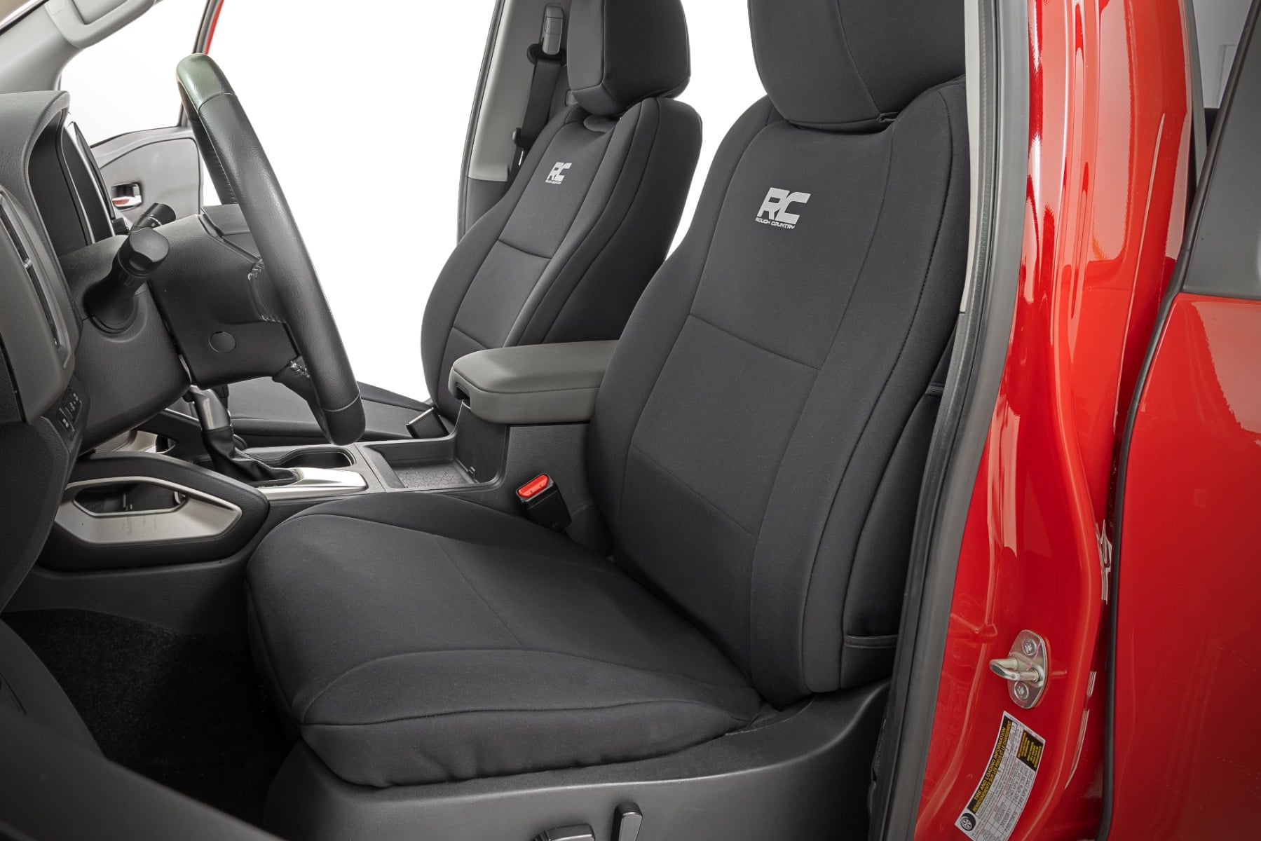 Seat Covers FR & RR Crew Cab Nissan Frontier 2WD/4WD (2022-2026) Rough Country-1