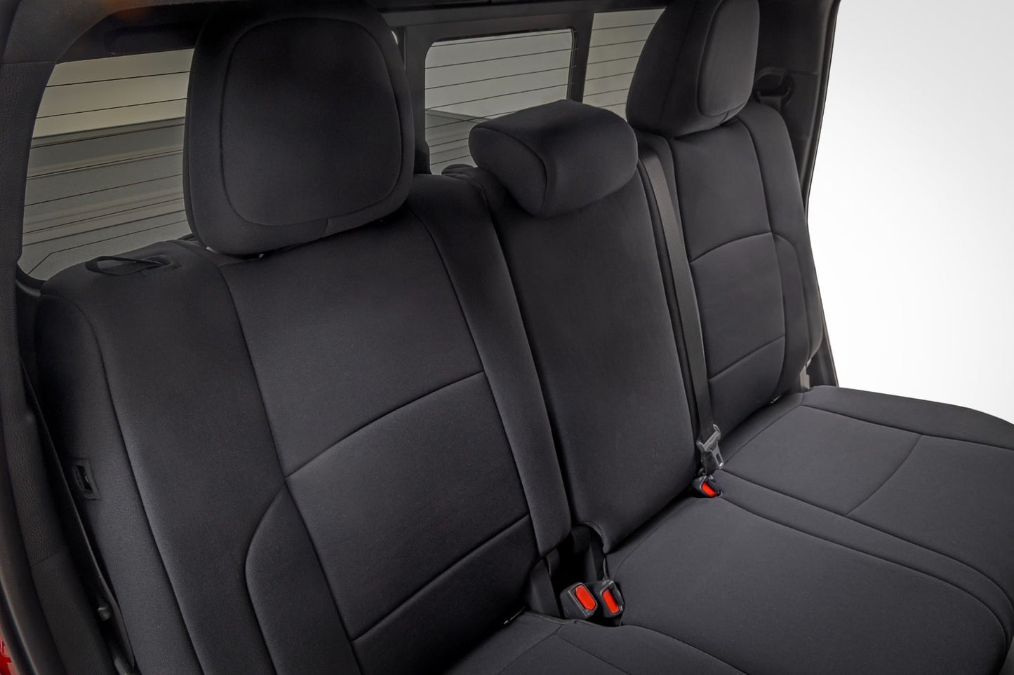 Seat Covers FR & RR Double Cab Toyota Tacoma 2WD/4WD (2024-2026) Rough Country-2