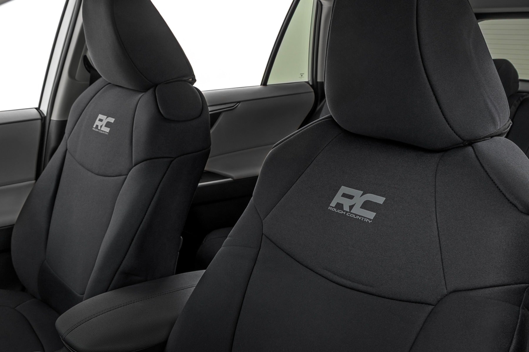 Seat Covers Front & Rear Toyota Rav4 2WD/4WD (2019-2025) Rough Country-1