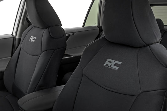 Seat Covers Front & Rear Toyota Rav4 2WD/4WD (2019-2025) Rough Country-1