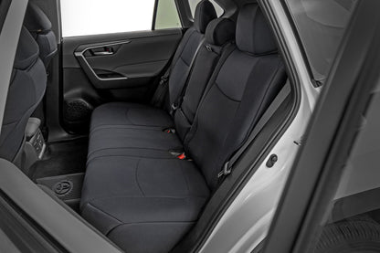 Seat Covers Front & Rear Toyota Rav4 2WD/4WD (2019-2025) Rough Country-2
