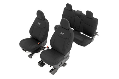 Seat Covers FR & RR W/Armrest Crew Cab Ford Maverick 2WD/4WD (22-26) Rough Country-2