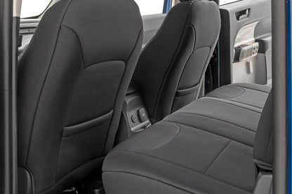 Seat Covers FR & RR W/O Armrest Crew Cab Ford Maverick 2WD/4WD (22-26) Rough Country-2