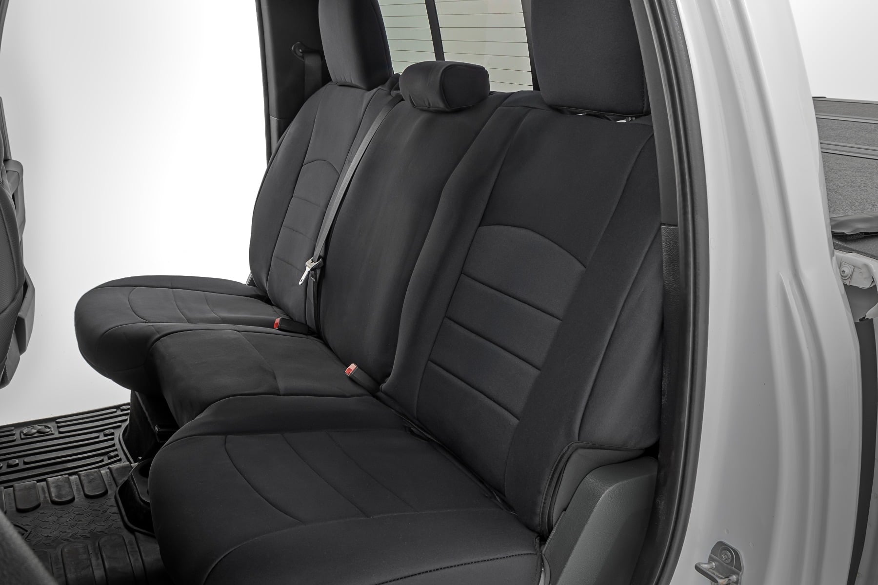 Seat Covers FR Bucket RR Full bench Ram 1500 (09-18)/2500 (11-18)/3500 (11-18) Rough Country-2